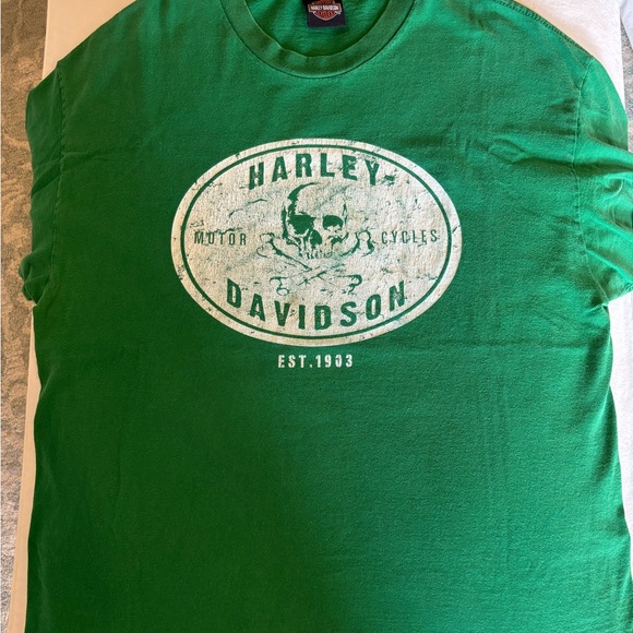 Harley-Davidson Other - Harley-Davidson Green Men's T-Shirt XL